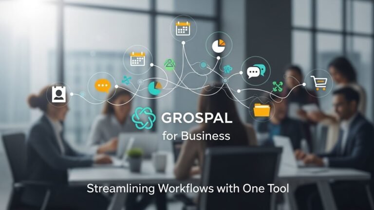Grospal for Business: Streamlining Workflows with One Tool