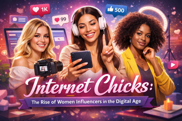 internet chicks: The Rise of Women Influencers in the Digital Age