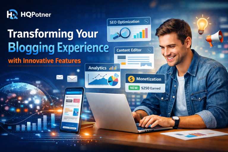 HQPotner Transforming Your Blogging Experience with Innovative Features