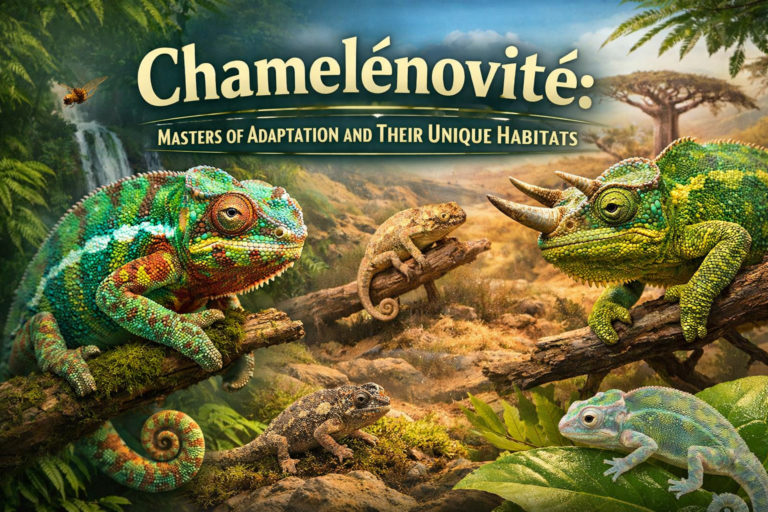Chameleónovité: Masters of Adaptation and Their Unique Habitats
