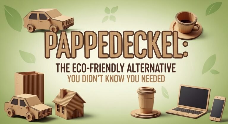 Pappedeckel: The Eco-Friendly Alternative You Didn’t Know You Needed
